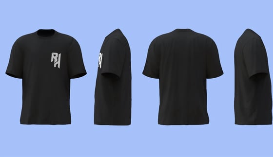 Image of RH x NBA 2K25 Collaboration (Pre Order Ship Date August 2025) Blk 🏀♥️