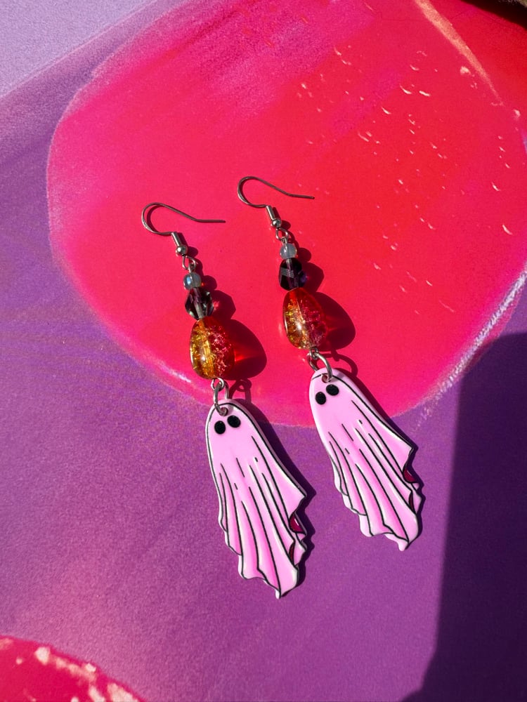 Image of Fancy ghost earrings ๐๐ปโจ