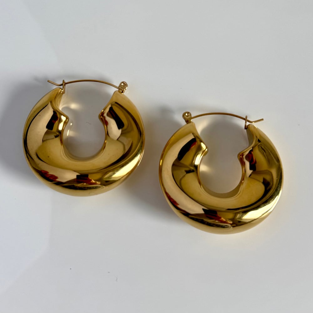 Image of ORECCHINI CHUNKY OVALI