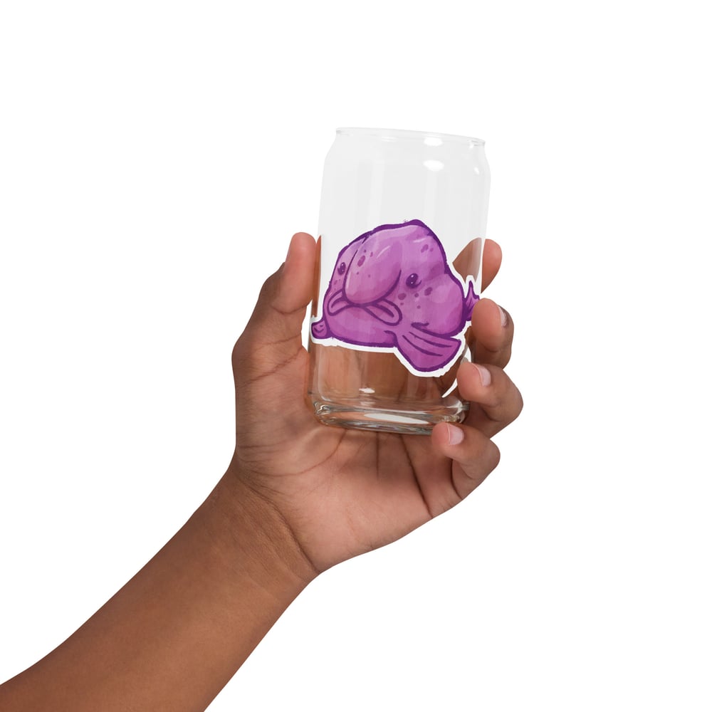 Image of Bob Blobfish Can-shaped glass