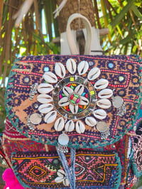 Image 4 of Skiathos back pack bag - oranges mix