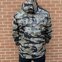 Image 8 of Anabolic X Tiger Stripe Camo Windbreaker