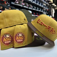 Image 2 of New Era 59Fifty Old Gold “Houston “ Kangi