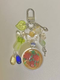 Image 3 of asian noodle soup keychain