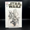 Marvel Star Wars Blank Variant Sketch Cover- Jango Fett’s Legacy