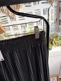 Image 2 of NWT Black pleated skirt 