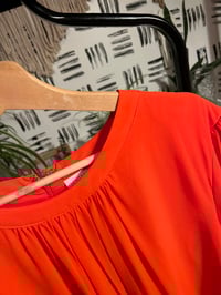 Image 3 of sheer bright dress
