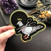 Image 2 of Hereditary Gold Vinyl Sticker