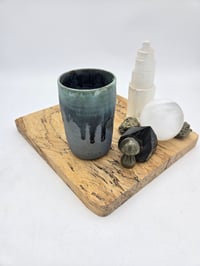 Image 1 of Blue Drip Tumbler