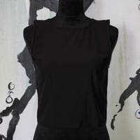 Image 1 of Cropped Tank (black)