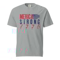 Image 4 of Merica Strong 1776 - Unisex garment-dyed heavyweight t-shirt