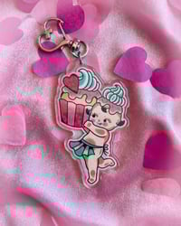 Image 1 of Cupcake Keychain
