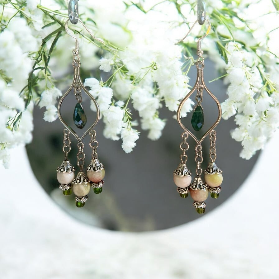 Image of Silver Dangle Earrings