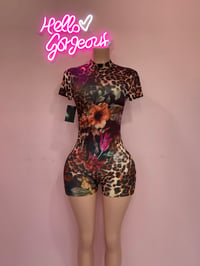 Image 1 of Cheetah romper
