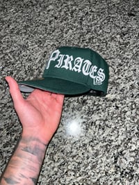 Image 2 of FOREST GREEN PITT PIRATES CUSTOM FITTED