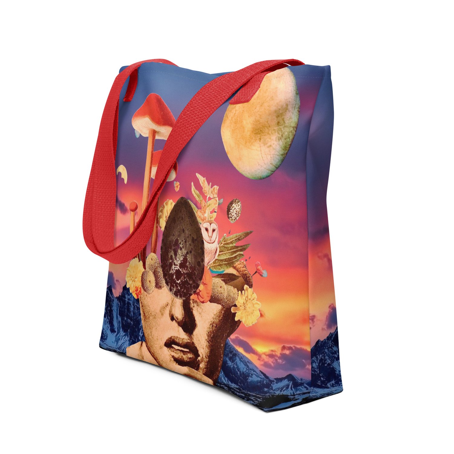 Image of The Sun Sets Best in the West - All Over Print Tote bag