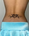 Double Edged Heart Tattoo