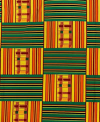 Image 2 of Kente Afro Plaid Bolero Tops| More Colors Available.