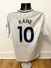Image 4 of Tottenham Hotspur “KANE 10” 2017/18 Home Shirt + PL patches, L