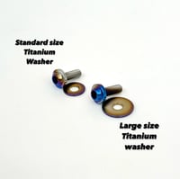 Image 4 of Chasing Js Titanium Fender Hardware/bay bolt kit 6pcs