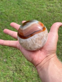 Image 5 of Carnelian Sphere #1821