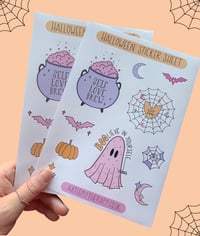 Limited edition Halloween sticker sheet