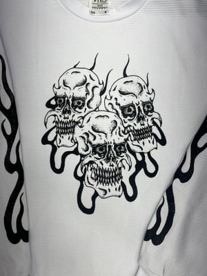 Image of Skull flame thermal