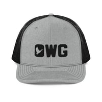 Image 4 of OWG - Branded Black Richardson 112 Snapback Trucker Cap