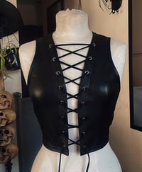 Image 2 of PU Dokken Vest