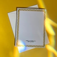 Image 2 of thanks bouquet greeting card