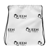 Queen Vibes Drawstring bag