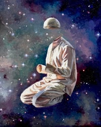 Dissolution of the Self original oil painting 