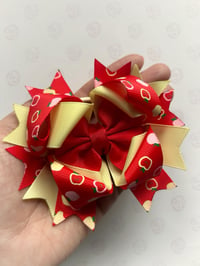 Sale: Red Apple Hair Bow