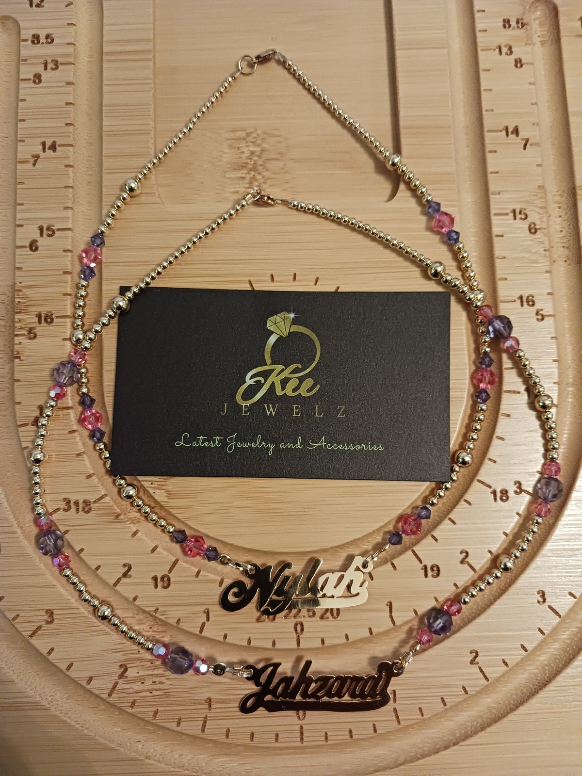 Image of Kids name plate necklace 