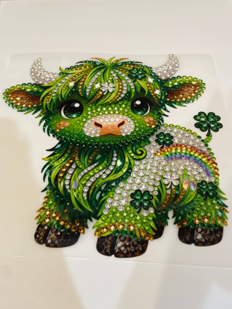 Image of Cute Cow  (St. Patrick’s Day)