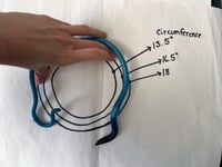 Image 4 of Blue Neck Cuff