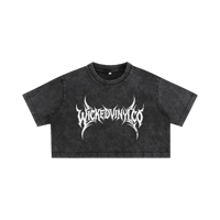 Image 1 of Sinister Womens Crop Tee 