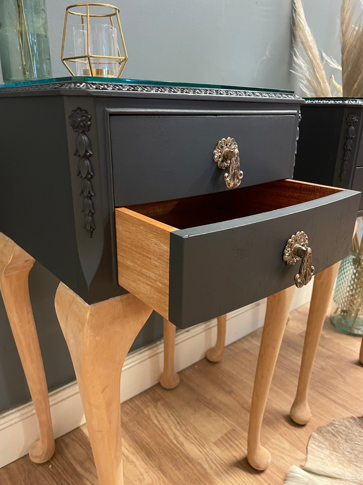 Image of Olympus bedside tables in Grey