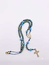 Image 1 of Irregular Rondelle Knot Rosary