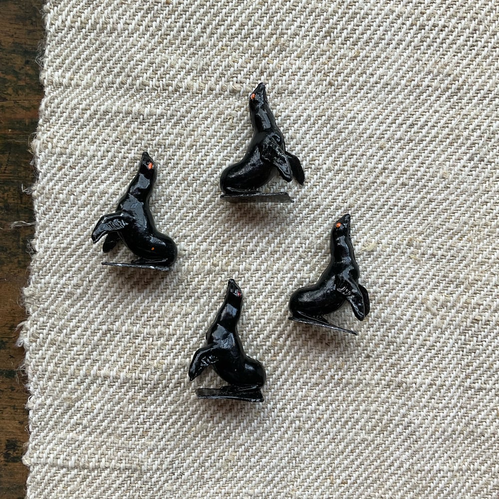 Image of Four Toy Seals