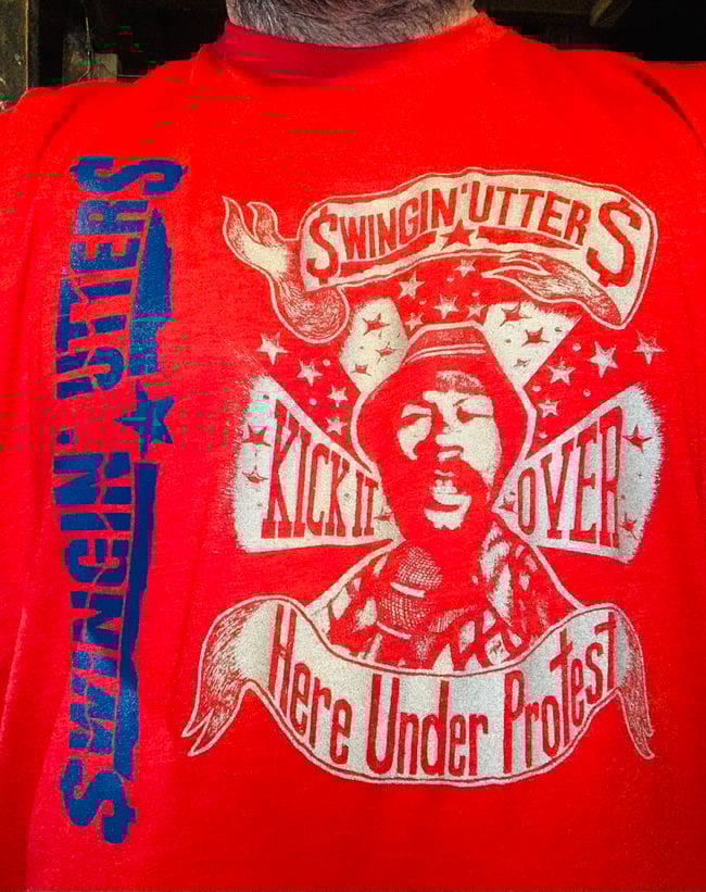 Kick It Over- U Roy tee (red)