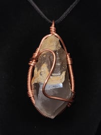 Shamans Dream Quartz w/Kaolinite Pendant Minas Gerais, Brazil