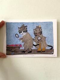 Image 2 of Detectives-A5 print 