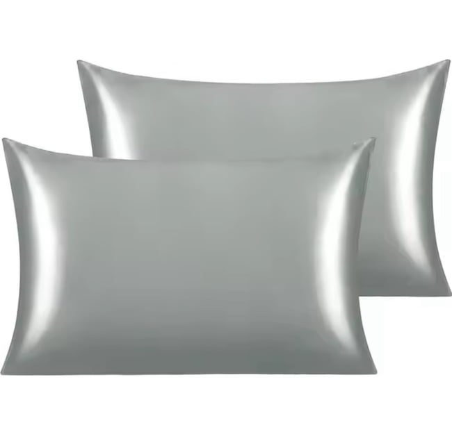 2Pcs Satin Pillow Case for Hair Skin