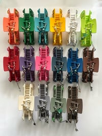 Image 1 of beaded claw clips