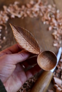 Image 3 of Cherry Leaf ~ Coffee Scoop 