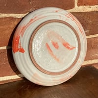 Image 2 of Red and white low bowl