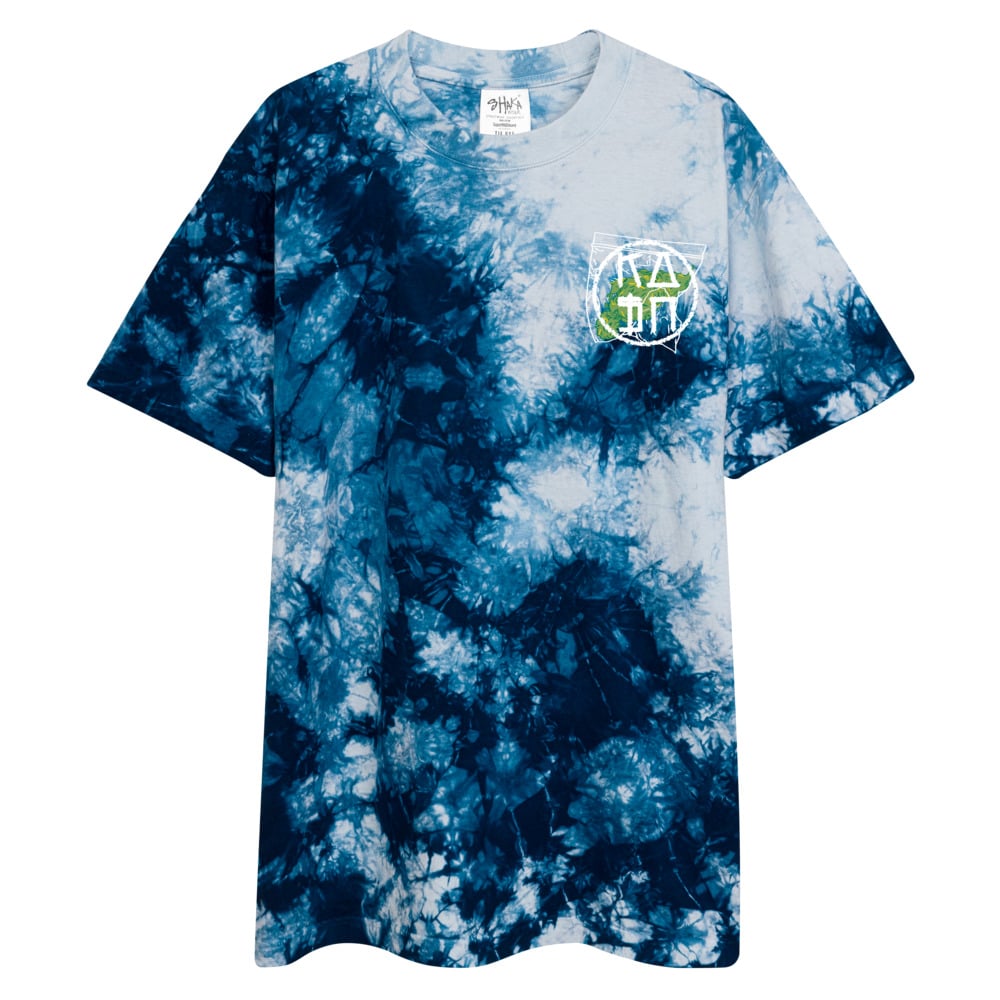 Image of BUDZ OVERSIZED TIE-DYE T-SHIRT