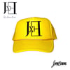 Yellow & Black “JxE” Premium Trucker Hat