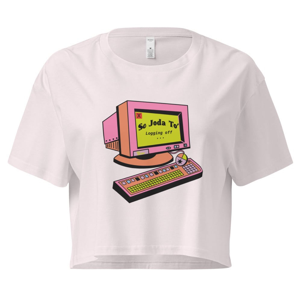 Image of Logging Off crop top